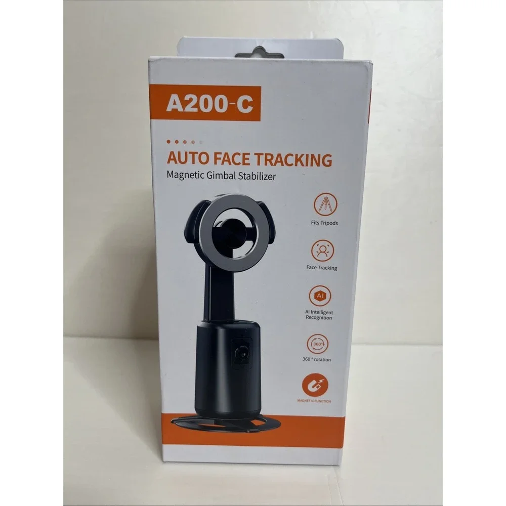 A200-C Gimbal Stabilizer With 360 degree Rotation & Auto Face Tracking New